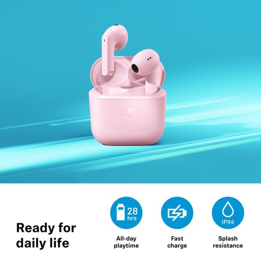 Sennheiser Accentum Open Wireless Earbuds, Sakura