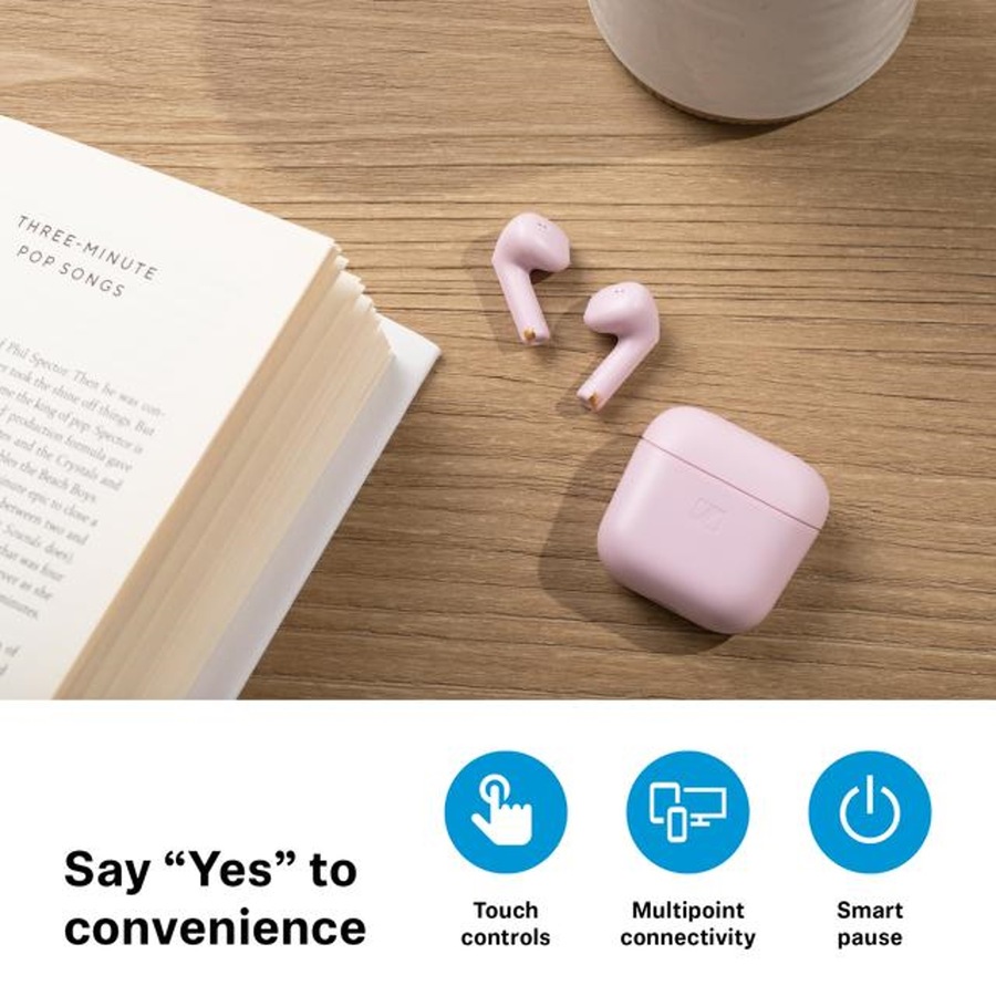 Sennheiser Accentum Open Wireless Earbuds, Sakura