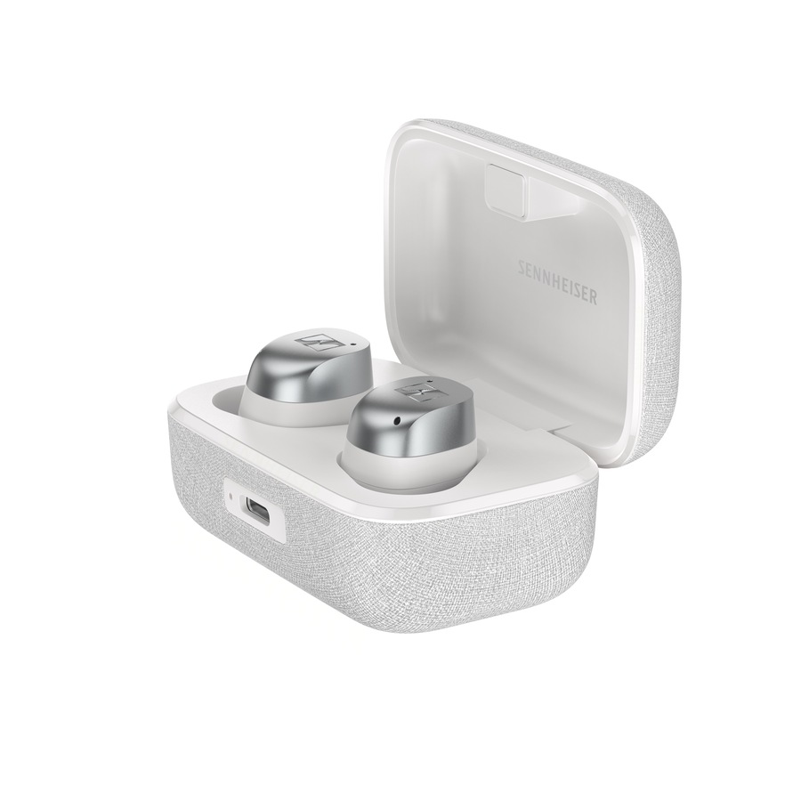 Sennheiser Momentum True Wireless 4 In-ear Headphones, White Silver