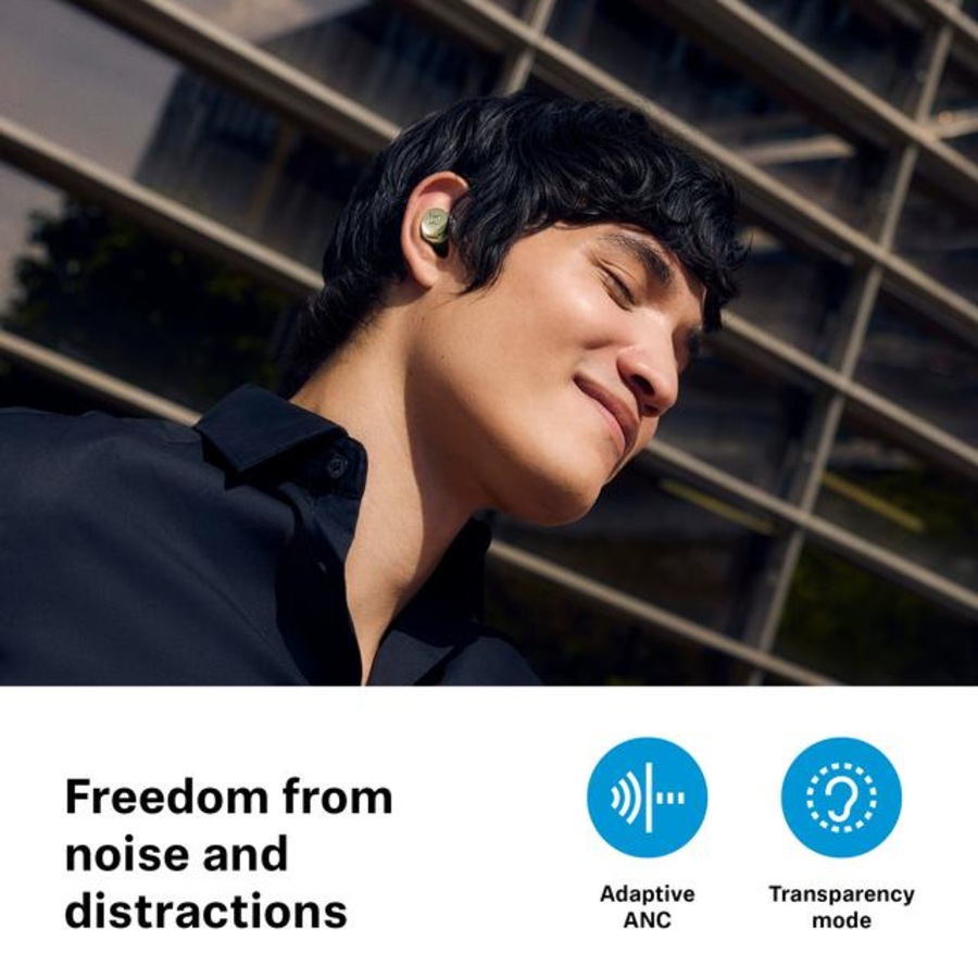 Sennheiser Momentum True Wireless 4 In-ear Headphones, White Silver