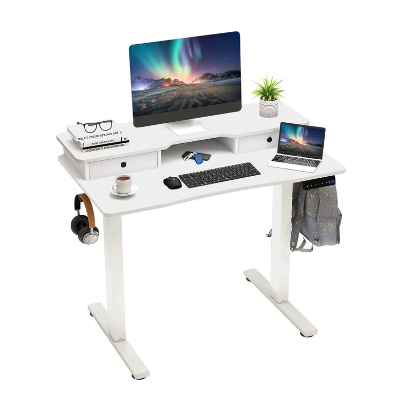 Buy Giantex 100cm Electric Lift Table Height Adjustable Standing Desk