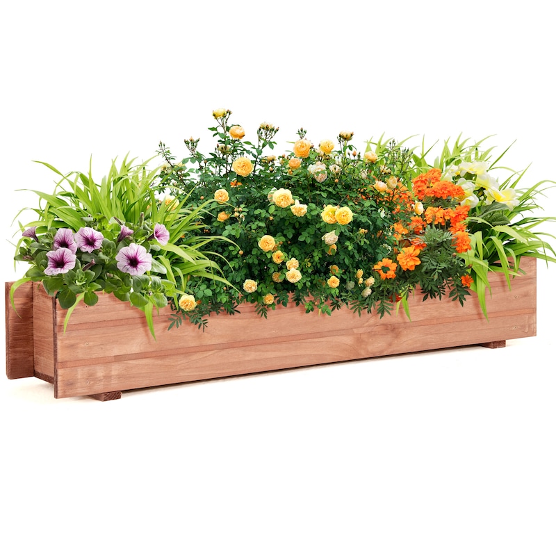 Buy Giantex Raised Garden Bed Flower Vegetable Planter Box For Garden