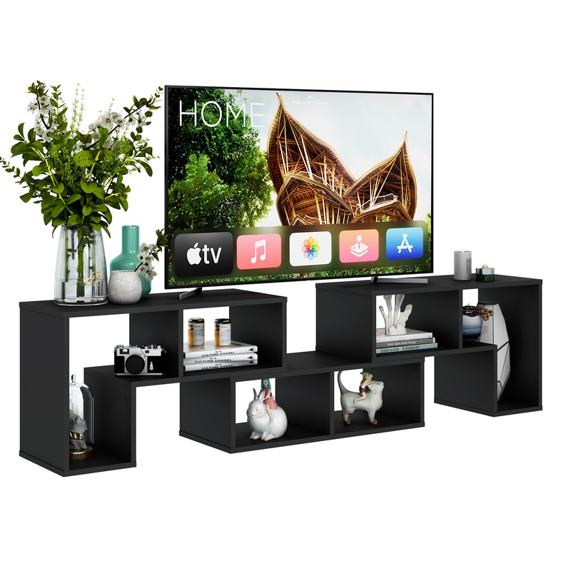 Giantex 3Pcs TV Console Stand Modern Entertainment Center Display
