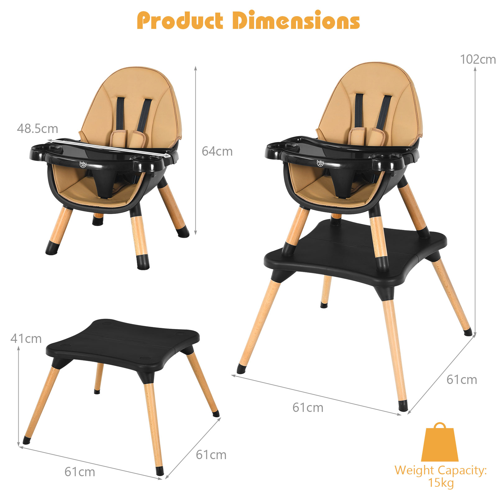 Baby chair hotsell seat for table