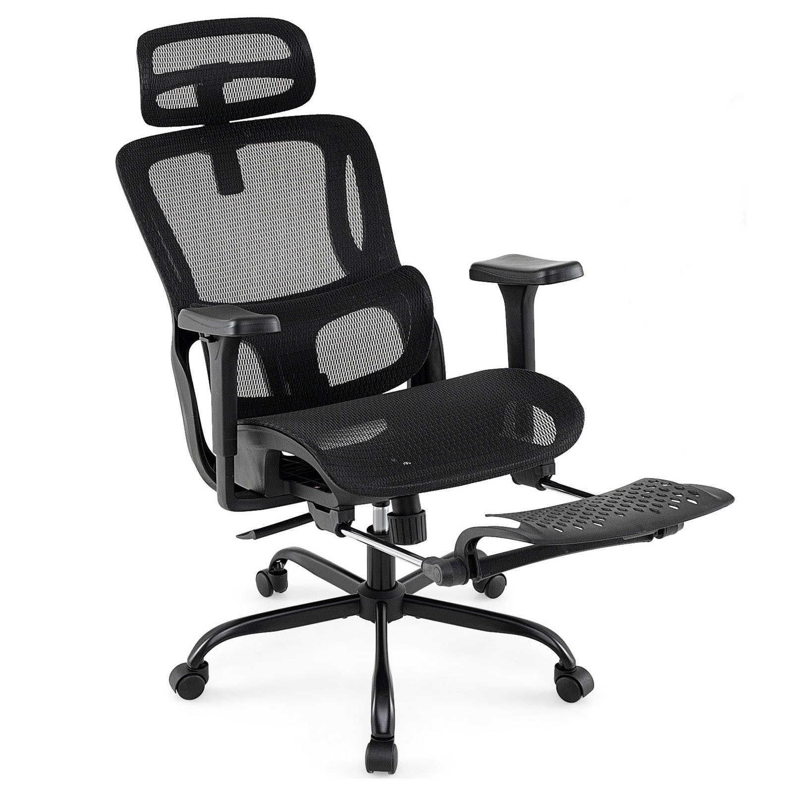 Buy Giantex Ergonomic Office Chair Swivel Computer Desk w/Rotating ...