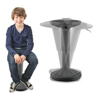 Giantex Ergonomic Wobble Stool 360-Degree Kids Active Chairs w/Adjustable Height Home Office Desk Chair Grey
