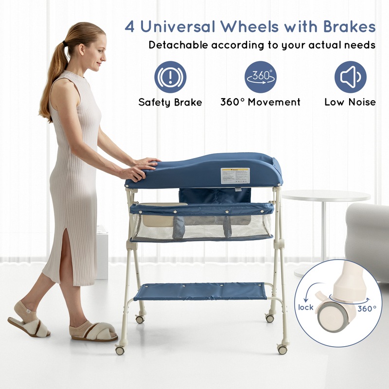 Buy Giantex 4in1 Foldable Baby Change & Bathtub Table Mobile Diaper