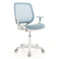 Giantex Kids Desk Chair Swivel Mesh Computer Chair w/Adjustable Height & Armrests Ergonomic Task Study Chair Blue