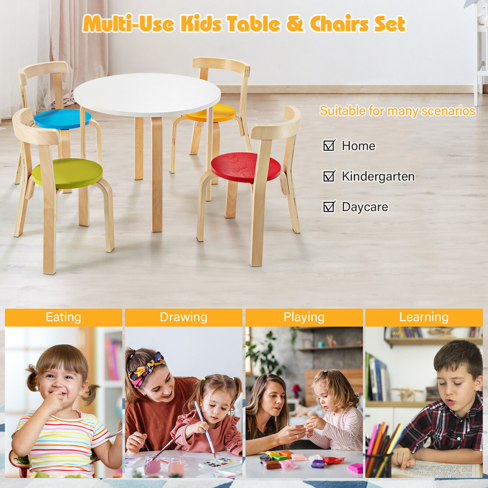 Bentwood deals kids table