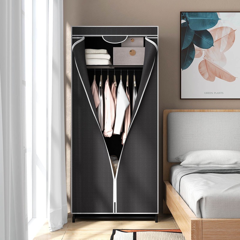 Buy Giantex Wardrobe Organizer Folding Fabric w/ Storage