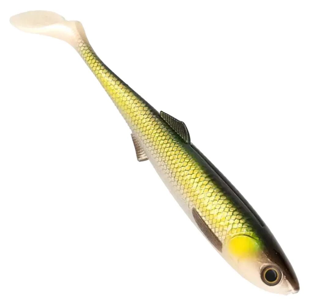 Buy Mikado Jaws MPT 22cm Paddel Tail Soft Plastic Fishing Lure #Bleak ...