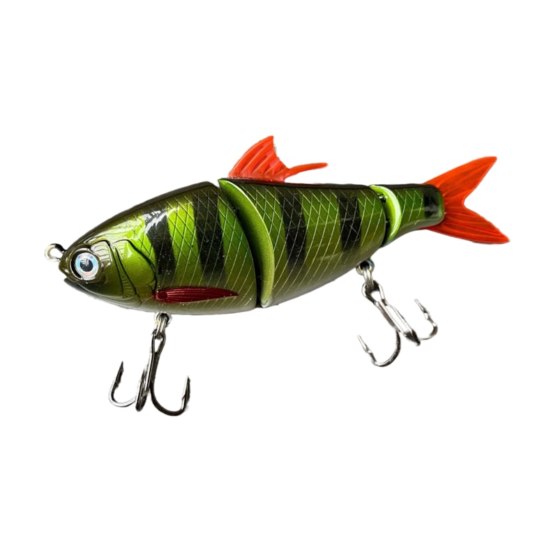 Buy MMD BonySwim 110mm Hard Body Swimbait Fishing Lure #Redfin Perch ...