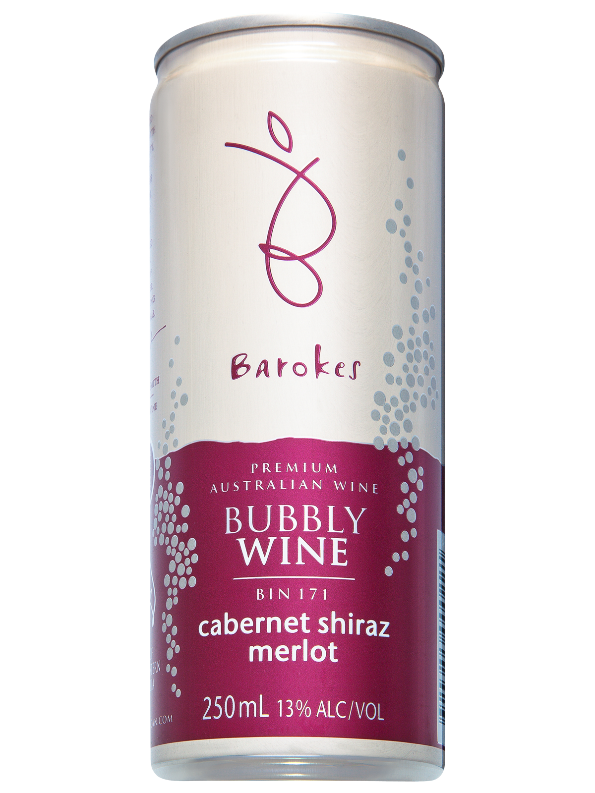 Buy Barokes Bubbly Cabernet Shiraz Merlot Bin 171, 24 x 250ml