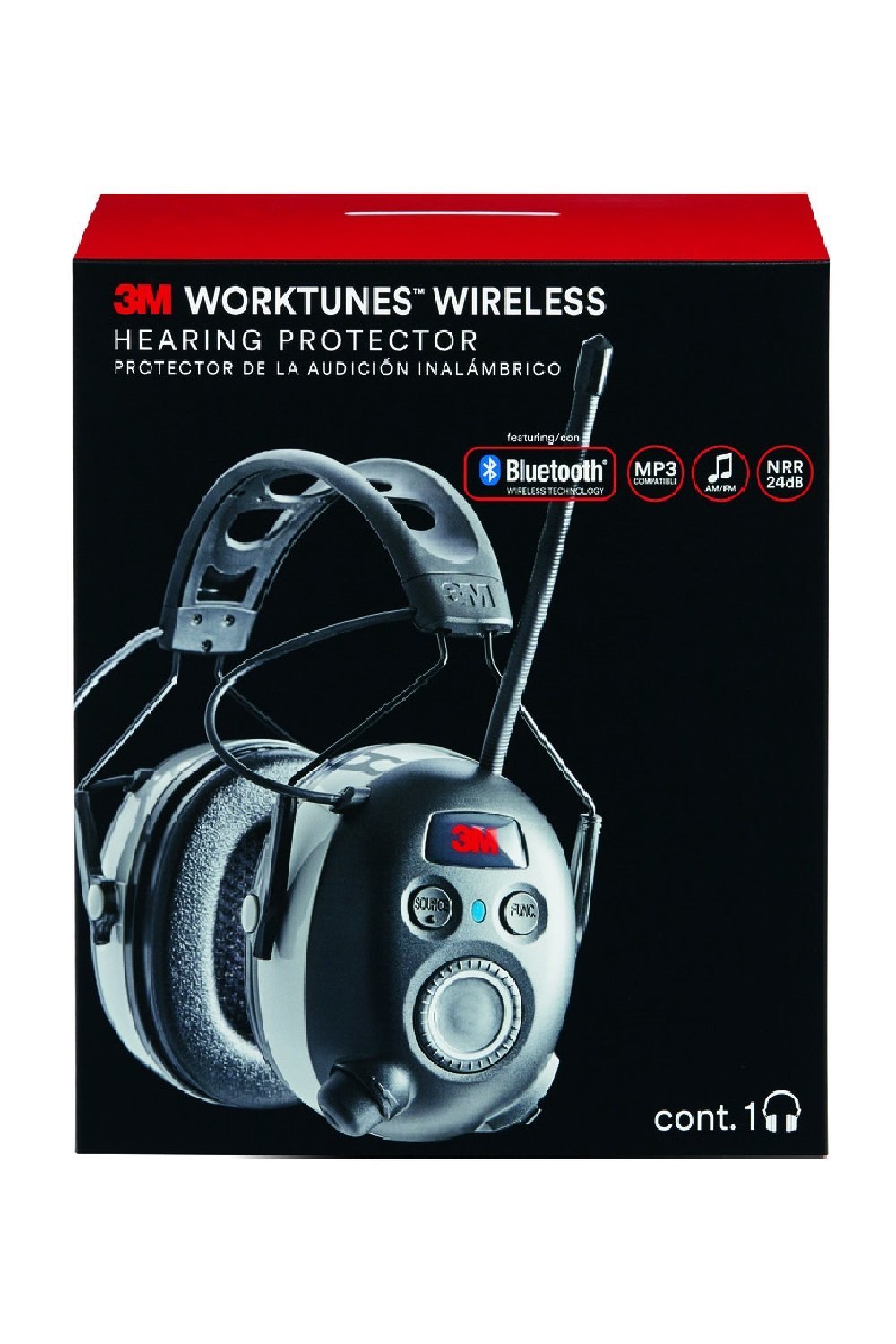 3M Worktunes Wireless Hearing Protection with Bluetooth Technology and AM/FM Radio Australia