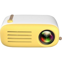 AAO YG200 Portable LED Pocket Mini Projector AV USB SD HDMI Video Movie Game Home Party Theater Video Projector Optional Battery