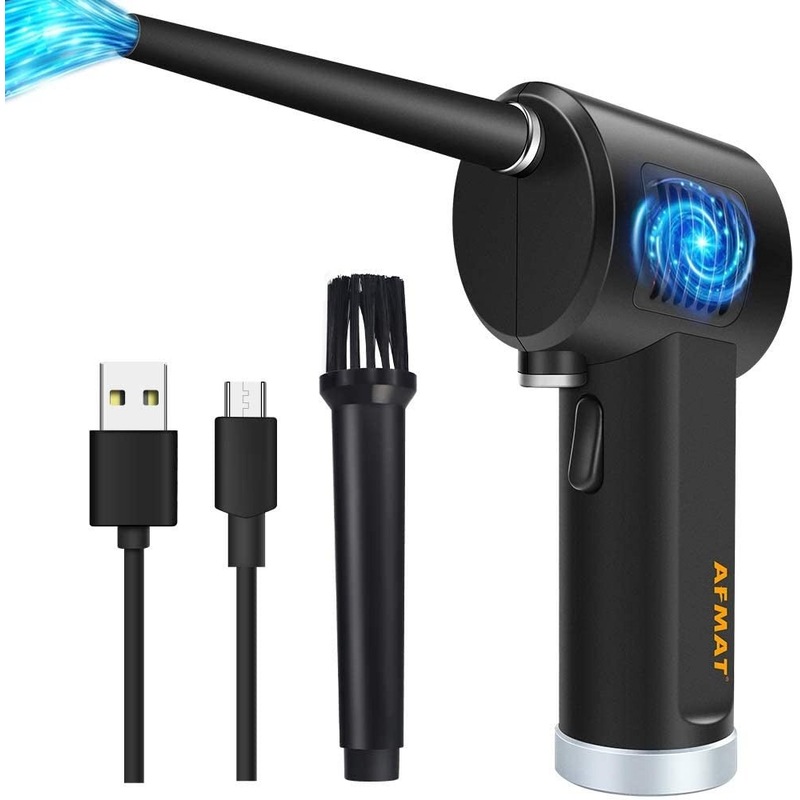 Buy AFMAT Cordless Air Duster, Air Keyboard Cleaner, Compressed Air Can