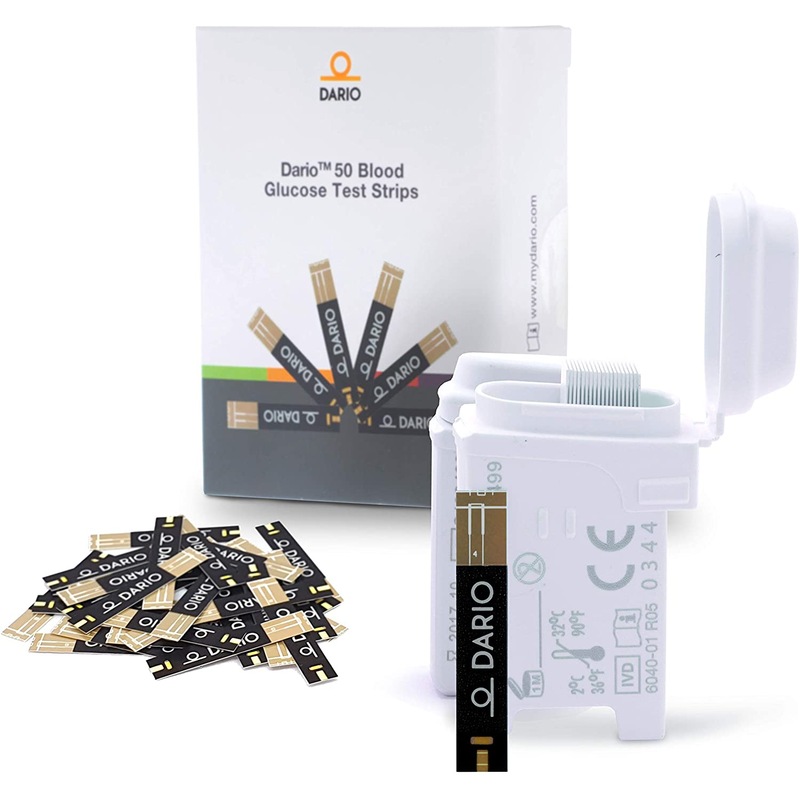 Buy Dario Blood Glucose Test Strips (200) for The Dario and Dario LC