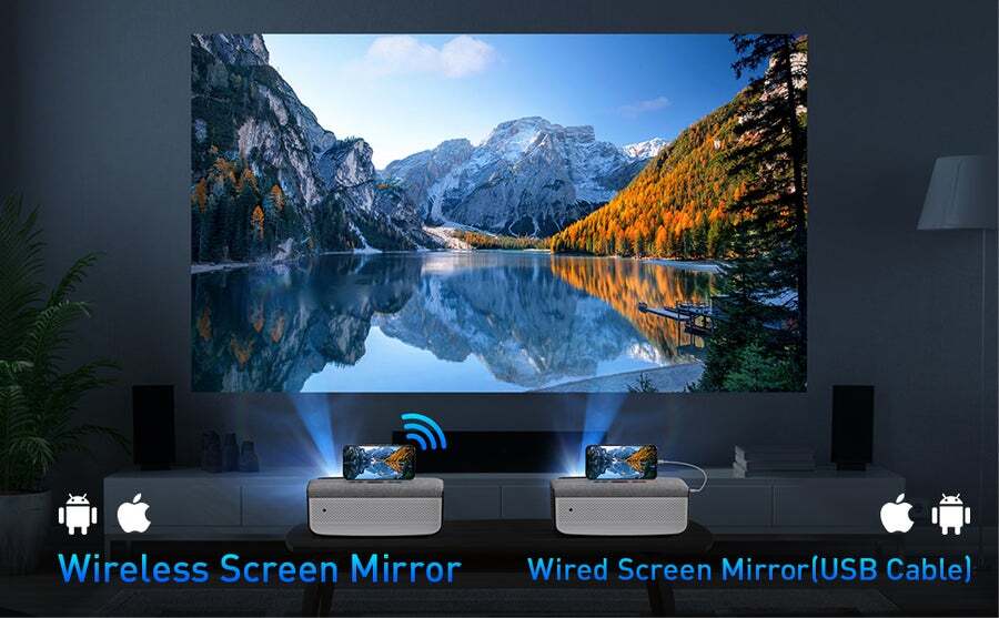 Buy VILINICE 5G WiFi Bluetooth Projector, 2022 Upgraded Native 1080P