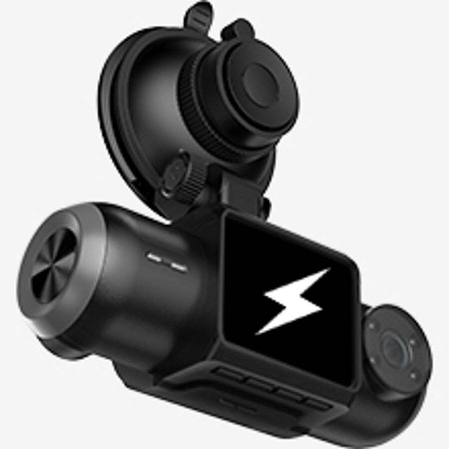 Buy COOAU 1080P FHD BuiltIn GPS WiFi Dash Cam, Front and inside Car