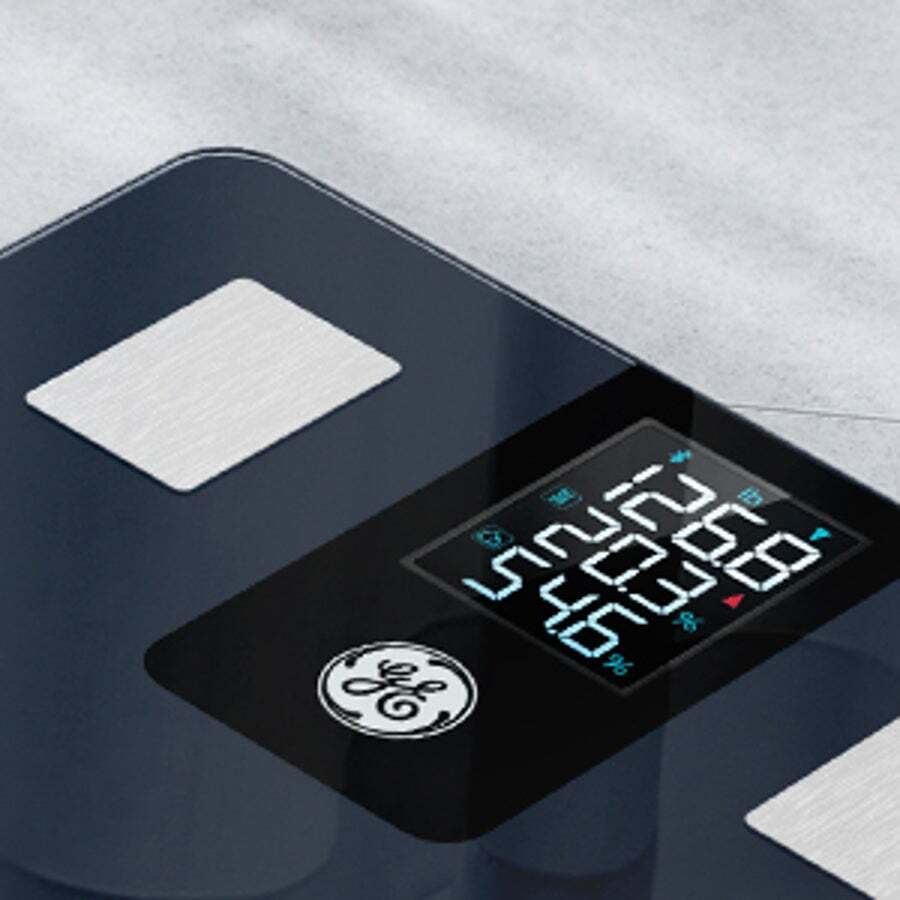 Buy GE Smart Scale for Body Weight with AllInOne LCD Display, Weight