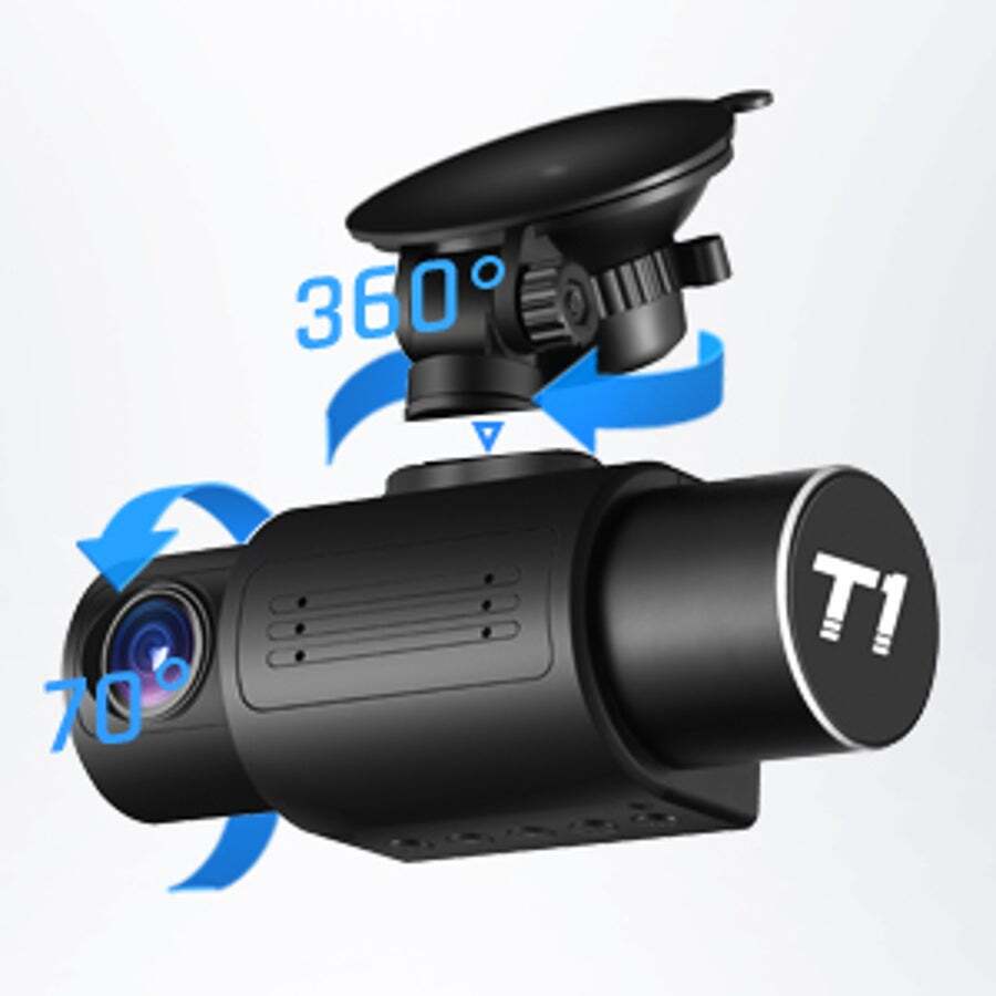 IIWEY Dash Cam Front 1080P Inch Screen, WDR Night Vision