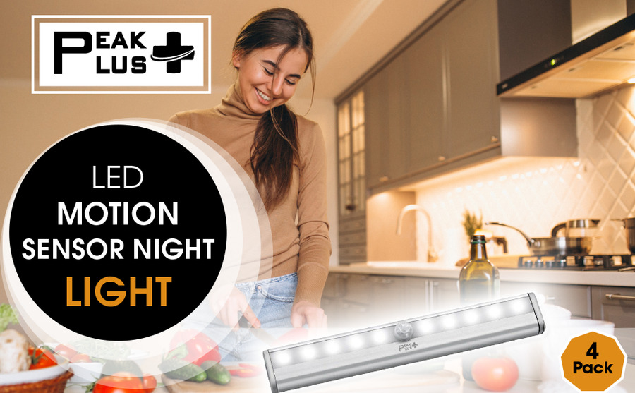 Peak plus deals motion sensor lights