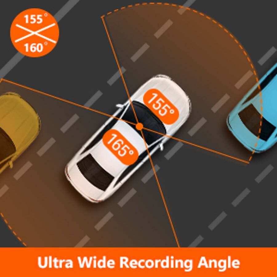 Buy Vantrue N2S 4K Dash Cam with GPS, Front and inside Dual 2.5K 1440P