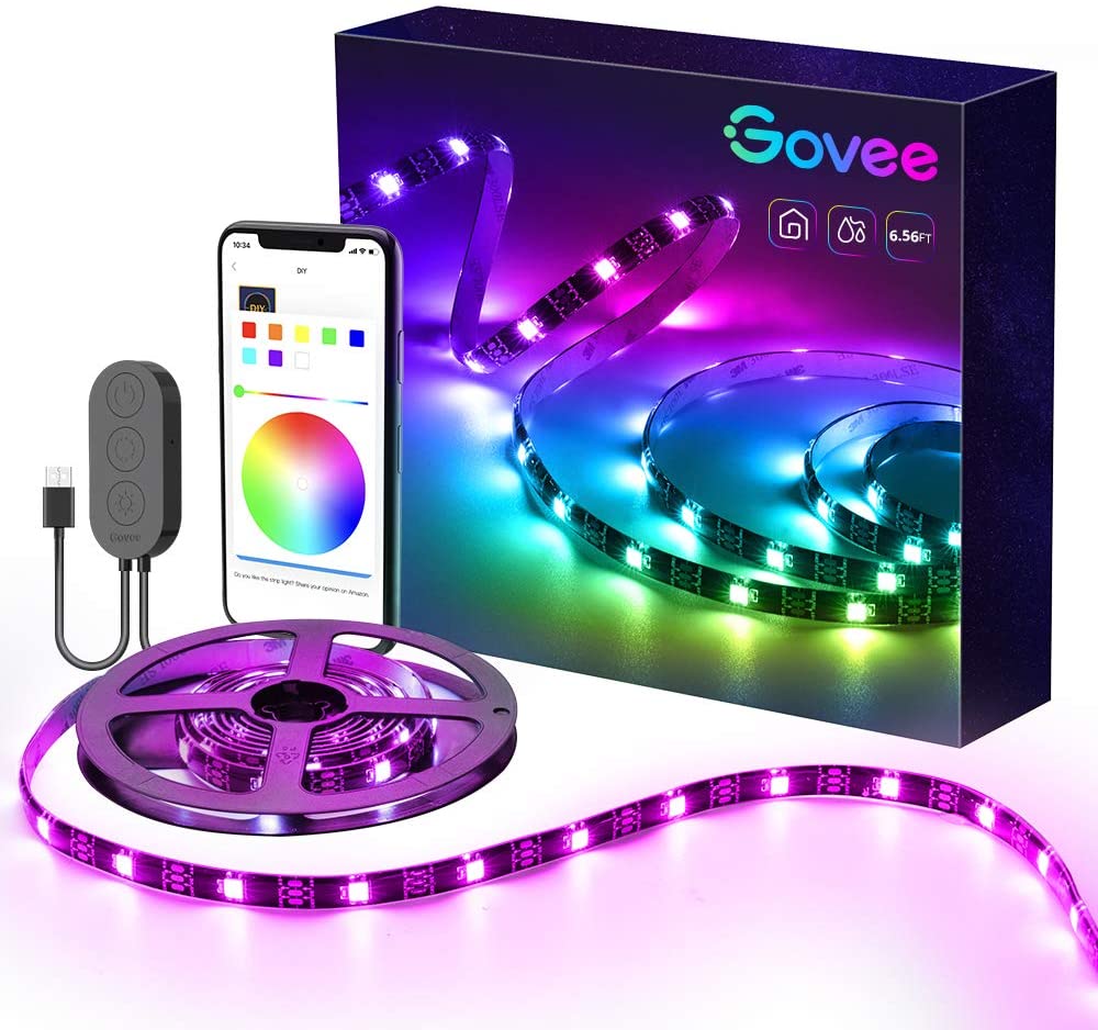 Buy Dreamcolor LED Strip Lights with APP Govee 6.56ft 2m USB