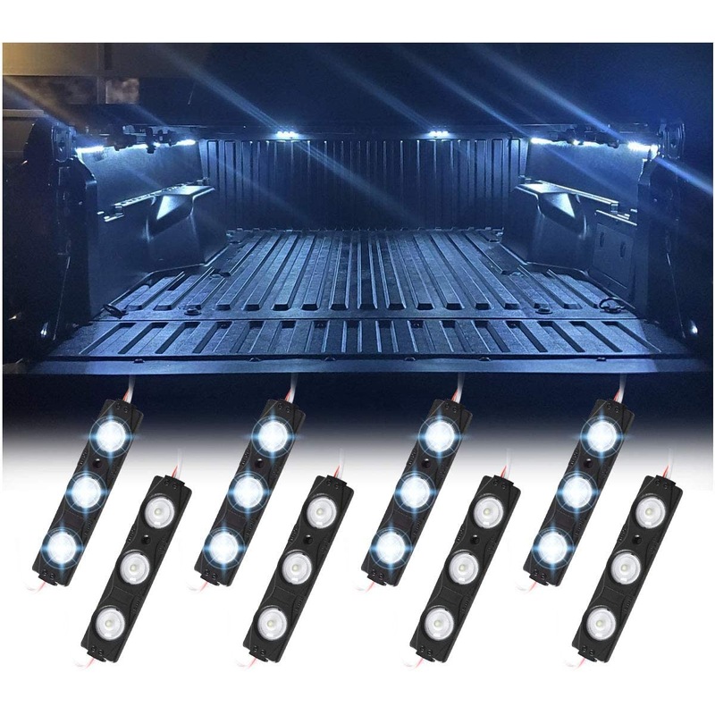 Buy Falconstar Led Bed Truck Lights,8 PCS 24 LEDs 12V Led Strip Lights