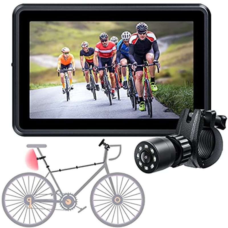 Buy FEISIKE Bike Mirror Camera with 4.3 Inch Screen and 145° Wide Rear