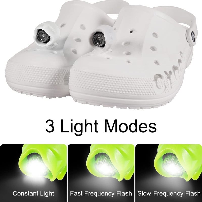 Buy Headlights for Croc - 2Pcs LED Croc Lights Shoes Lights Croc