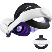 KIWI Design Comfort Head Strap Accessories Compatible with Quest 2, Elite Strap Replacement for Enhanced Support