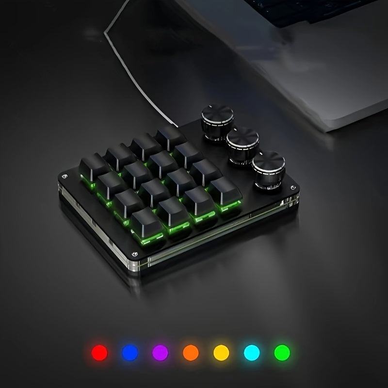 Buy Sixteen-key Compact Keyboard With Multiple Key Combinations For ...