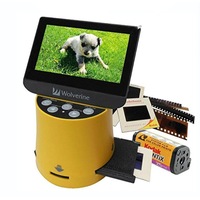 Wolverine Titan 8-in-1 High Resolution Film to Digital Converter with 4.3" Screen and HDMI output & Worldwide Voltage 110V/220V USB AC Adapter