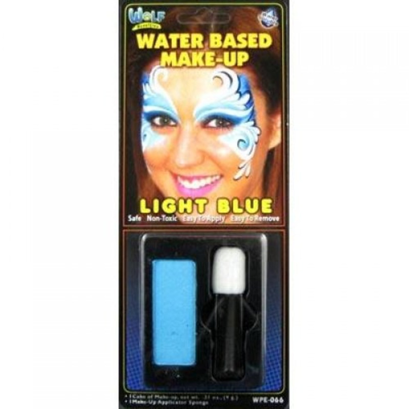 Buy Light Blue Face Paint with Applicator MyDeal