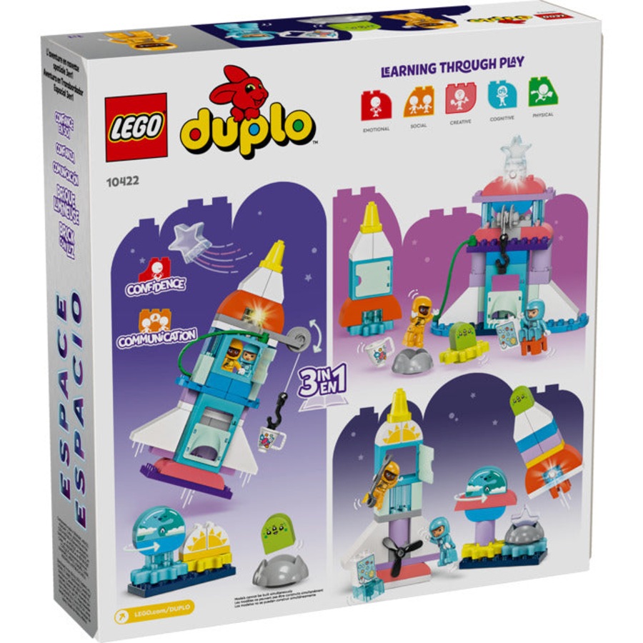 LEGO 10422 - Duplo 3in1 Space Shuttle Adventure
