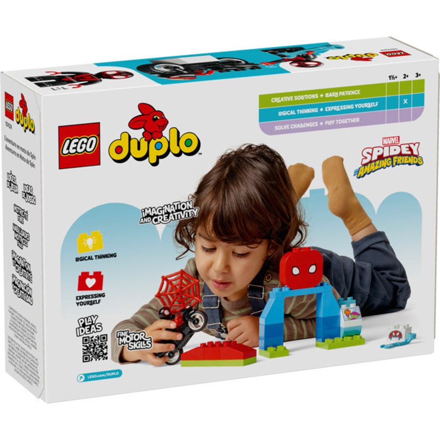 LEGO 10424 - Duplo Spider-man Spin's Motorcycle Adventure