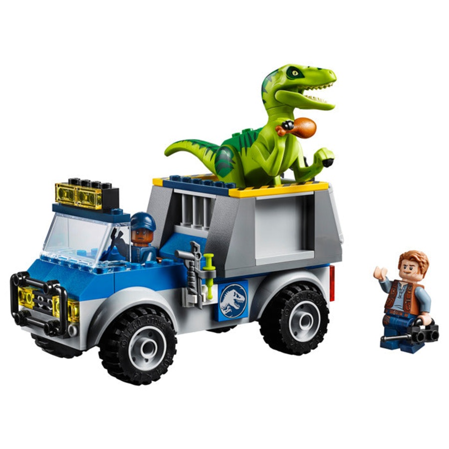 LEGO 10757 - Juniors Jurassic World Raptor Rescue Truck