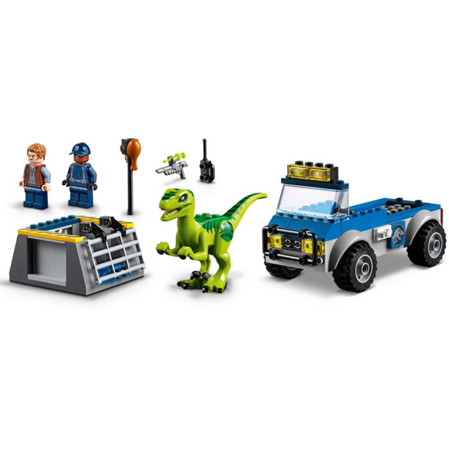 LEGO 10757 - Juniors Jurassic World Raptor Rescue Truck