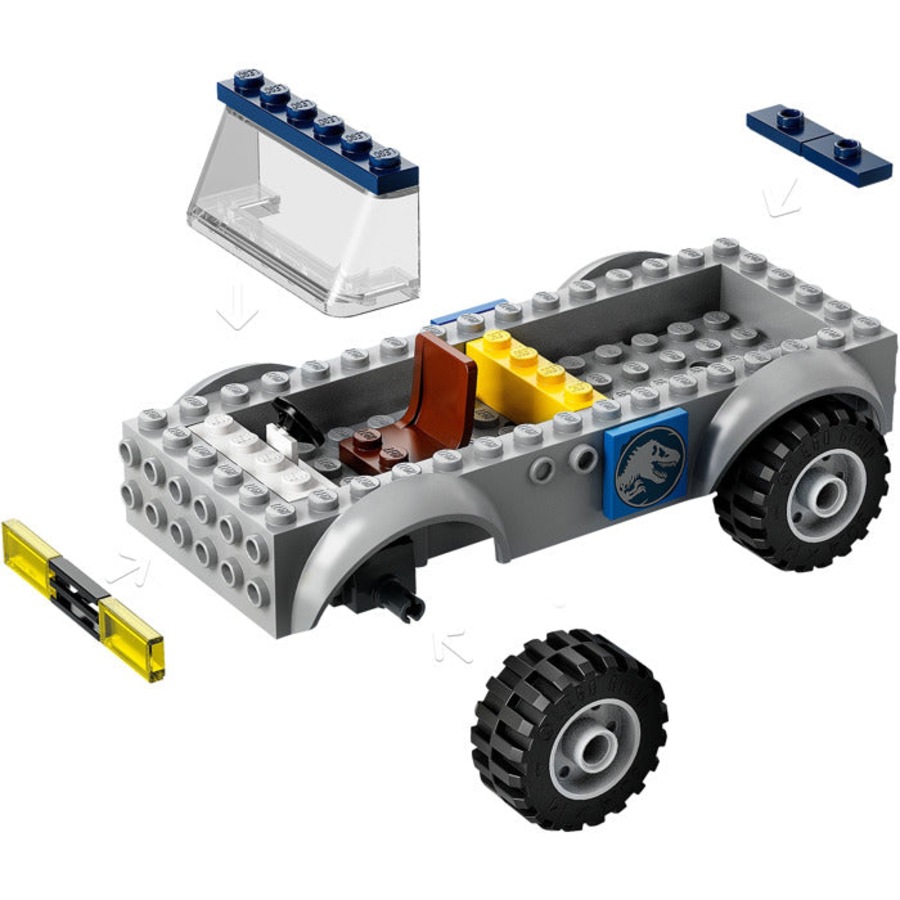 LEGO 10757 - Juniors Jurassic World Raptor Rescue Truck