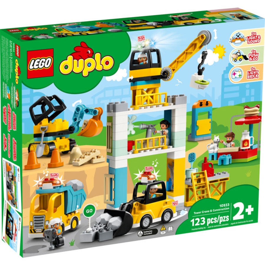LEGO 10933 - NEW Duplo Tower Crane & Construction