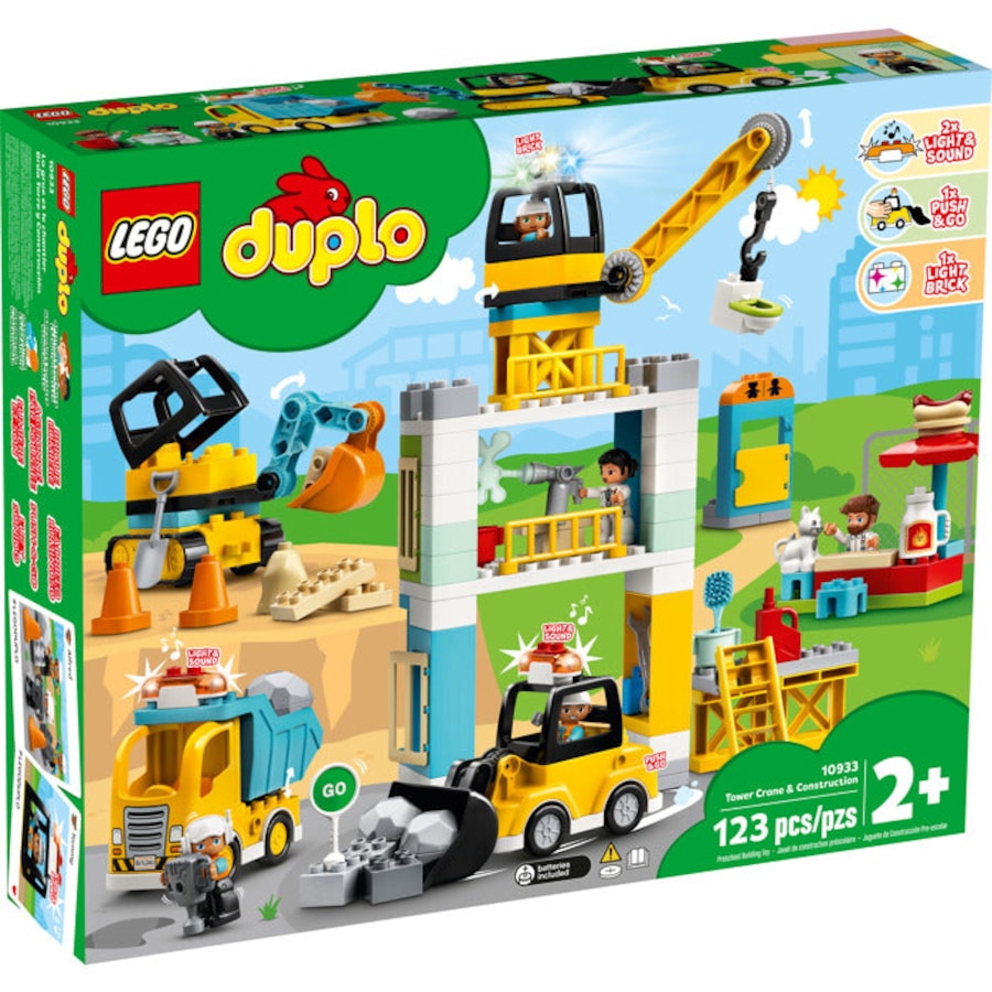 LEGO 10933 - NEW Duplo Tower Crane & Construction