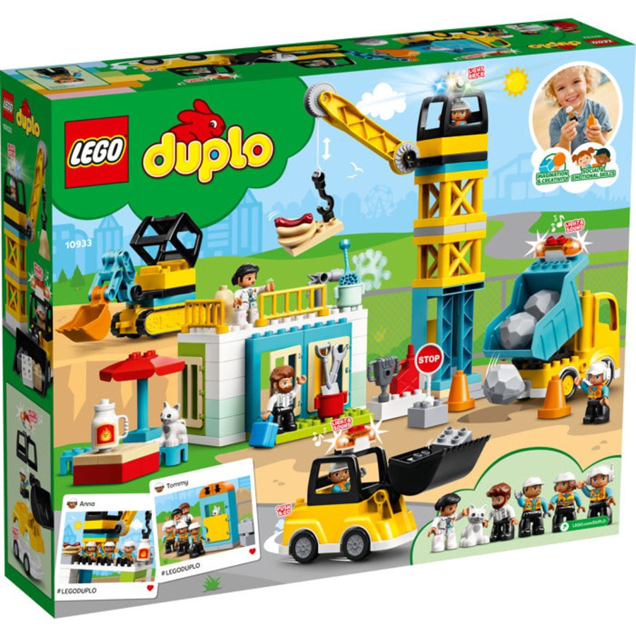 LEGO 10933 - NEW Duplo Tower Crane & Construction