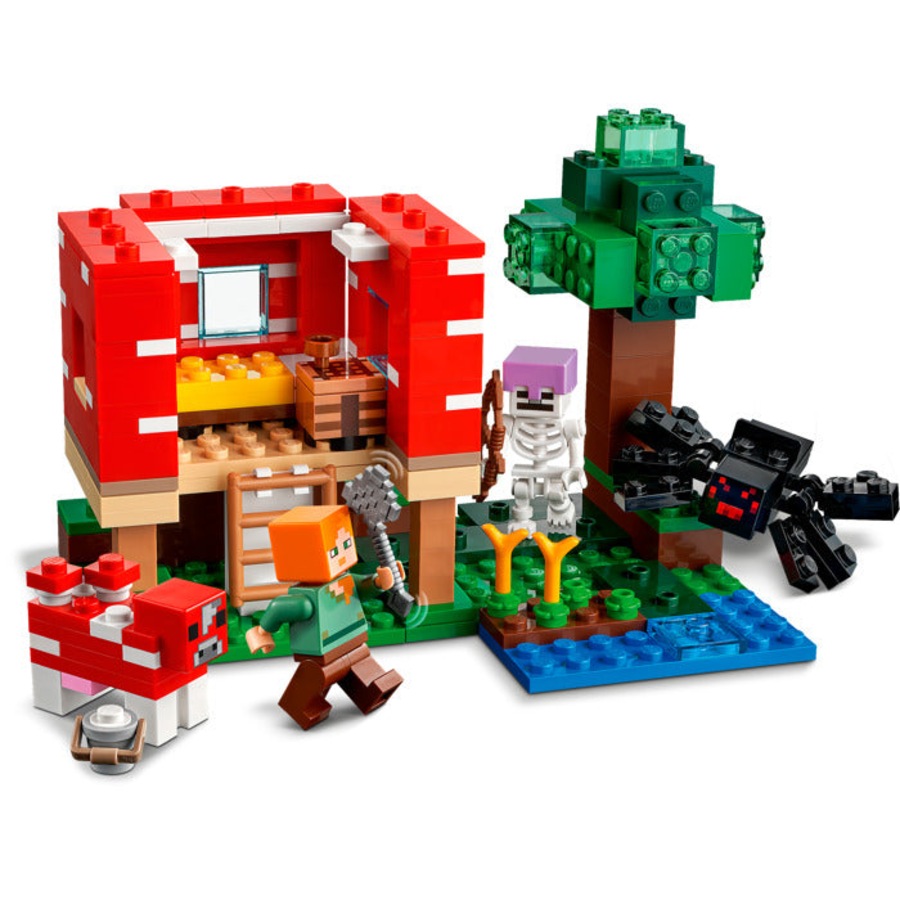 LEGO 21179 - Minecraft The Mushroom House