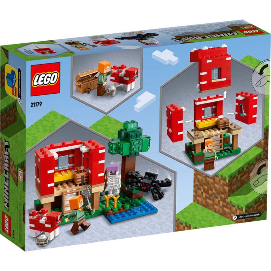 LEGO 21179 - Minecraft The Mushroom House