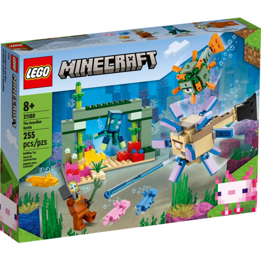 LEGO 21180 - Minecraft The Guardian Battle