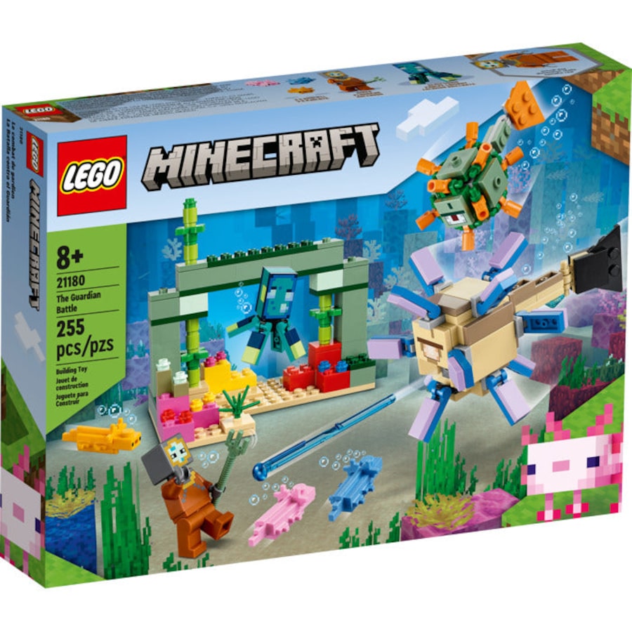 LEGO 21180 - Minecraft The Guardian Battle
