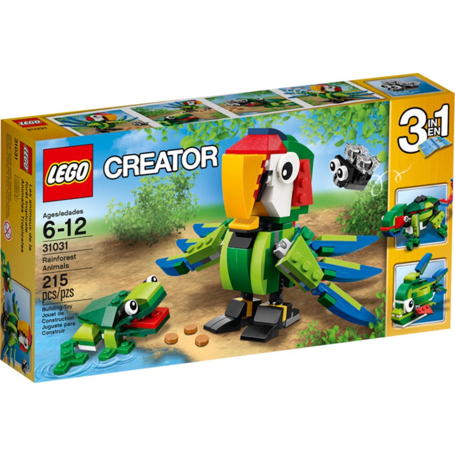LEGO 31031 - Creator 3in1 Rainforest Animals