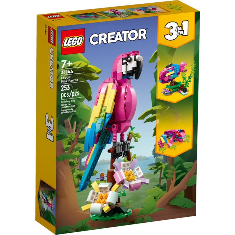 LEGO 31144 - Creator 3in1 Exotic Pink Parrot
