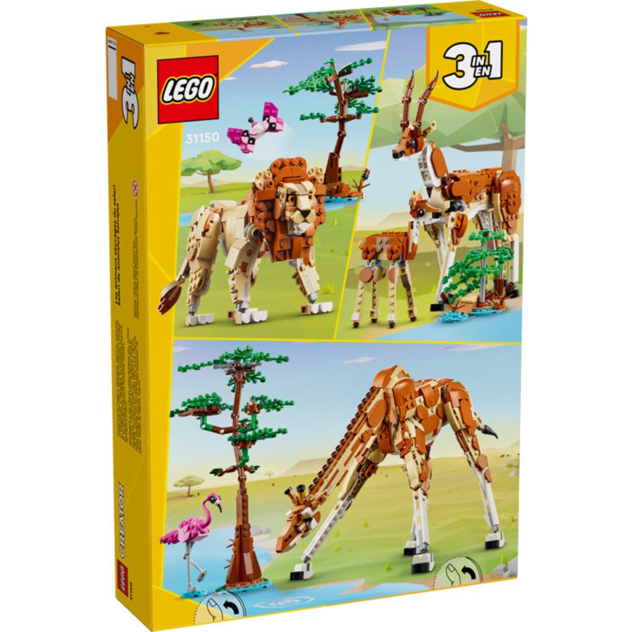 LEGO 31150 - Creator Wild Safari Animals